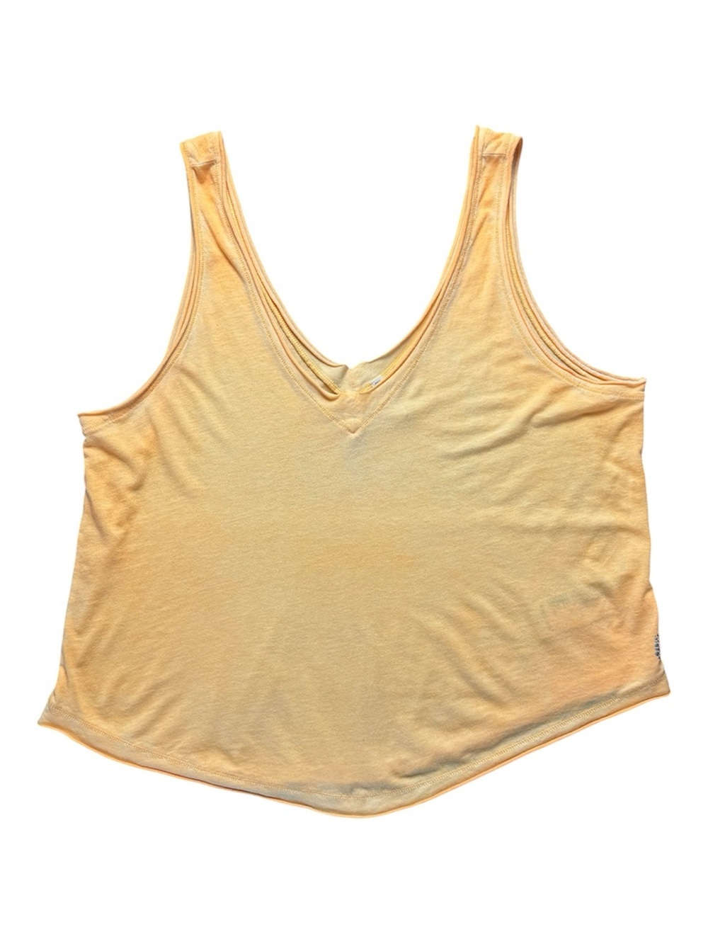 FP Movement Soft Peach Lightweight Modal Cotton V-Neck Tank Top Size XS - Beach
